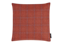 Benu Check Recycled Cushion