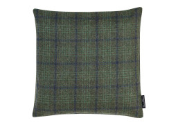 Benu Check Recycled Cushion