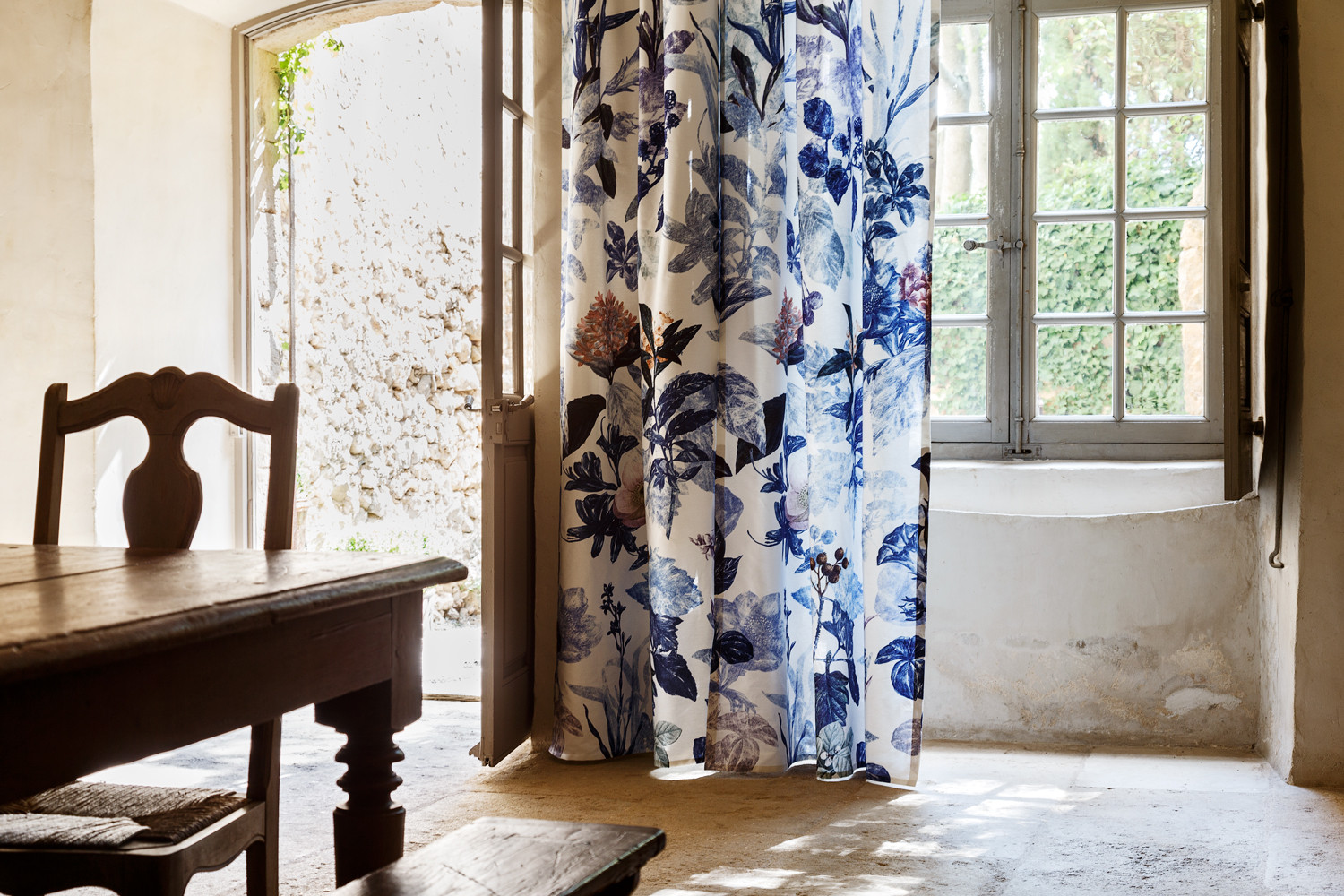 Christian Fischbacher Fabrics - Floralpin - Fischbacher 1819