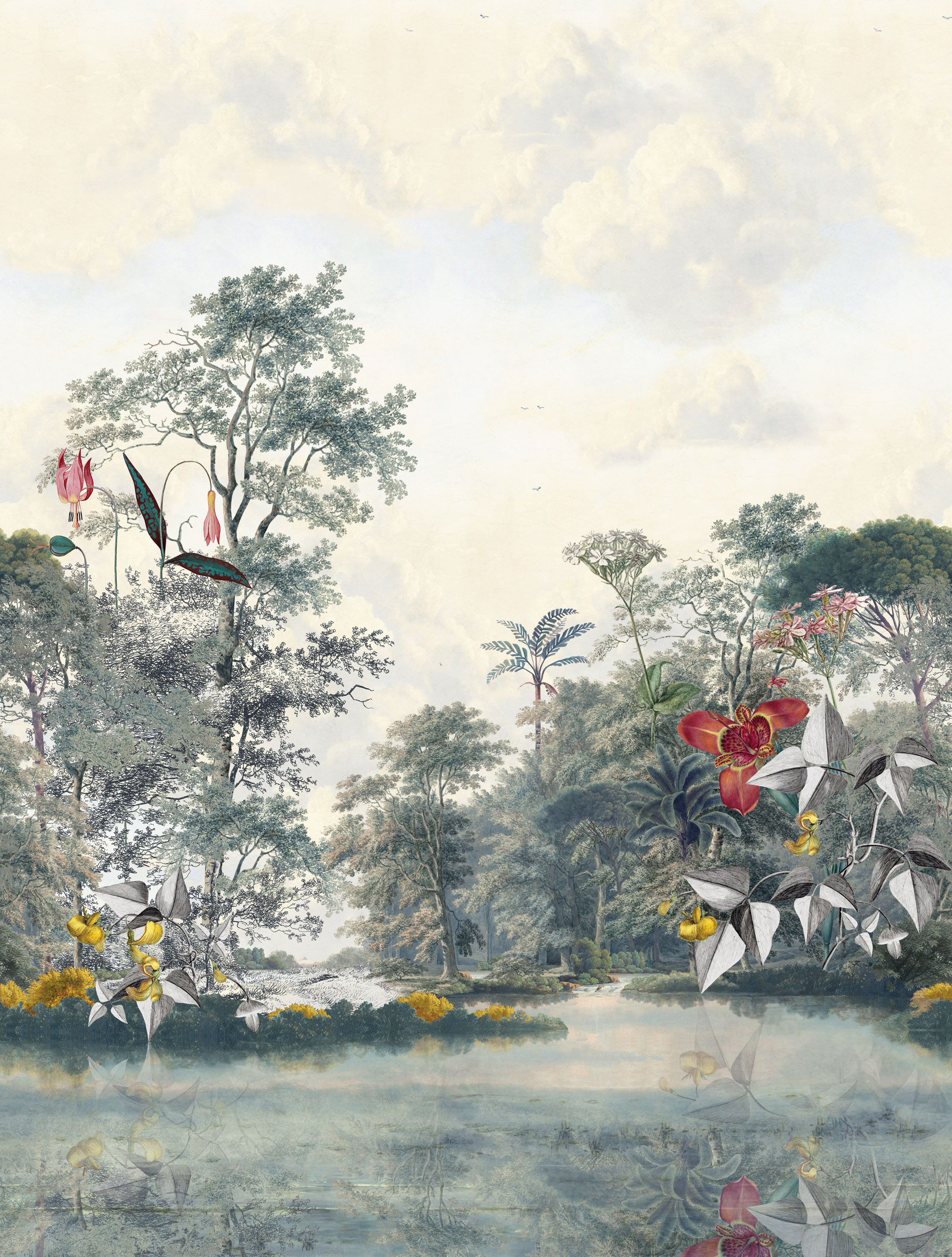 Christian Fischbacher Wallpaper, Tapete, Digital - Newtopia